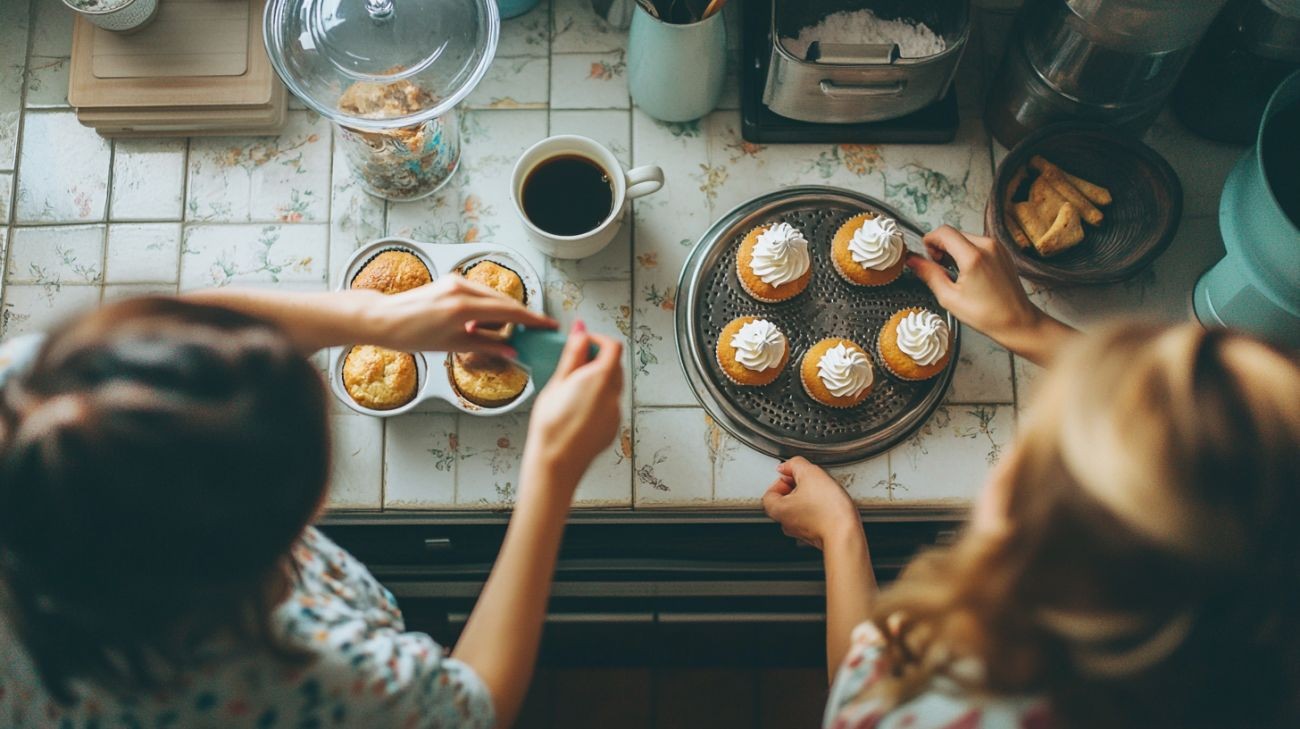 Hygge s pečením sladkého potěšení a oblíbenou kávou