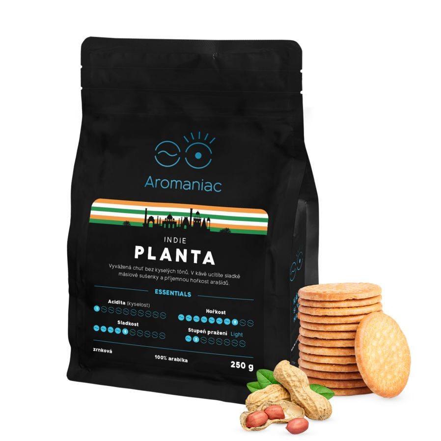 Káva Indie Planta, 250g