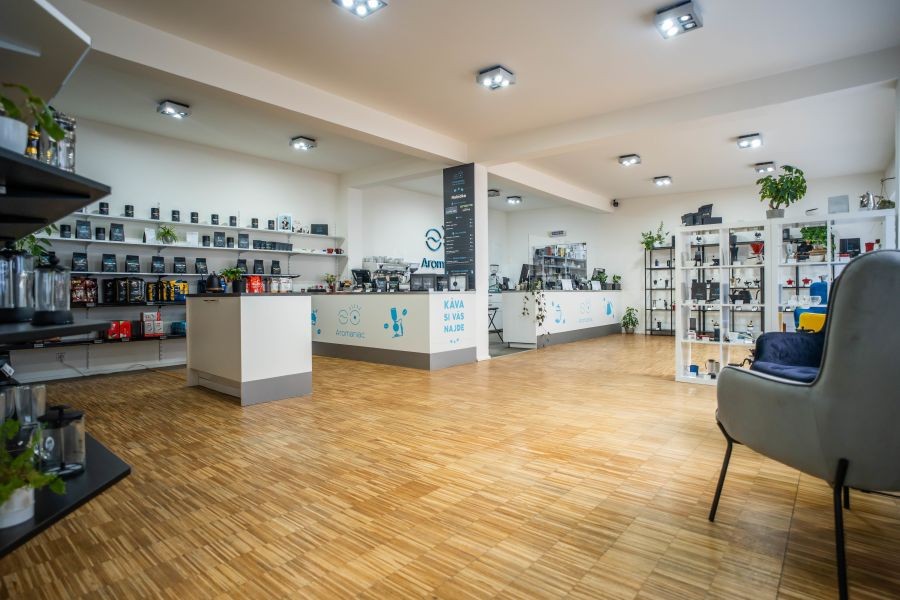 Prodejna kávy Aromaniac