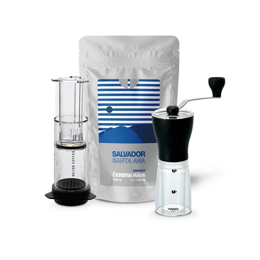 Delter Coffee Press a mlýnek oblíbený po celém světě